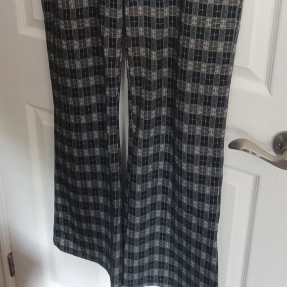 flair leg plaid pants - Picture 5 of 5